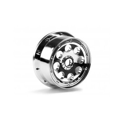 HPI Outlaw Wheel Chrome (120x60/-4mm Offset/2pcs)