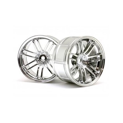 HPI LP29 Wheel Rays Volk Racing RE30 Chrome (2pcs) 3mm Offset