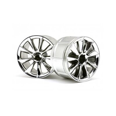 HPI LP35 Wheel ATG RS8 Chrome (2pcs) 9mm Offset