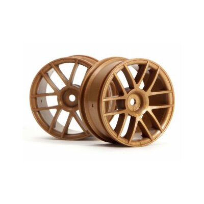 HPI Split 6 Wheel 26mm Gold (2pcs)