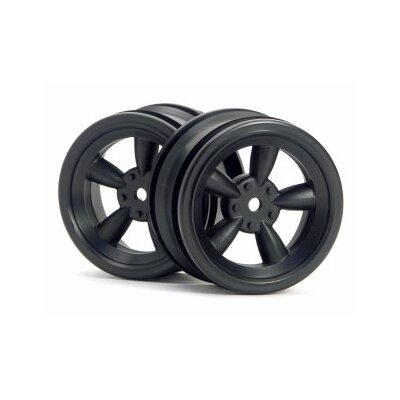 HPI Vintage 5 Spoke Wheel 26mm Black (2pcs) 0mm Offset