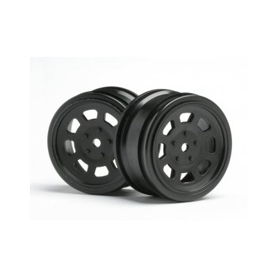 HPI Vintage Stock Car Wheel 26mm Black (2pcs) 0mm Offset