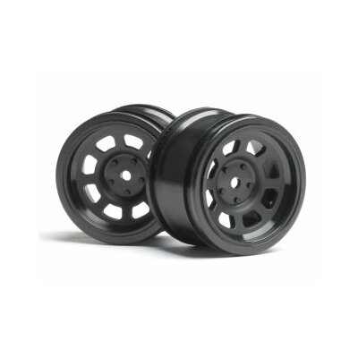 HPI Vintage Stock Car Wheel 31mm Black (2pcs) 6mm Offset