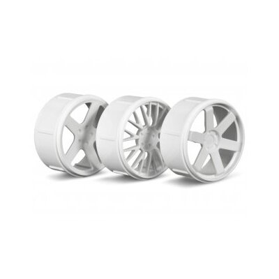HPI Wheel Set (White/Micro RS4)