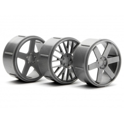 HPI Wheel Set (Gray/Micro RS4)