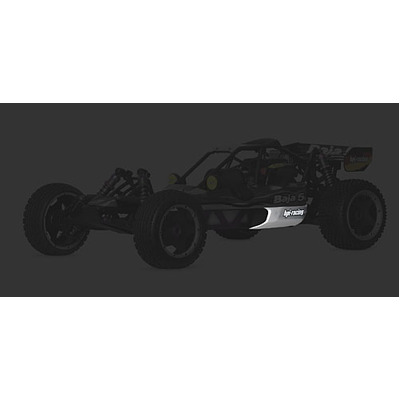 HPI BAJA 5B BUGGY PAINTED LOWER BODY SET (SILVER)