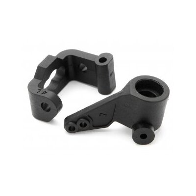 HPI Front C Hub (4 and 6 Degrees)/Knuckle Arm Set