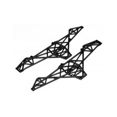 HPI Main Chassis Set (Black)
