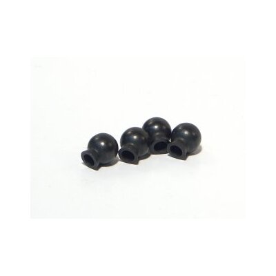 HPI Ball 6.8x7.3x3mm (Black/4pcs)