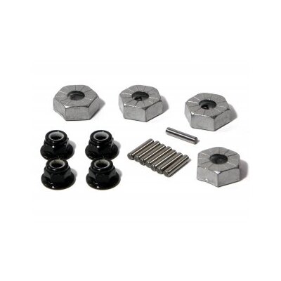 HPI Hex Wheel Hub 14mm (Silver/4pcs)