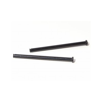 HPI Flange Shaft 4x62mm (Black/2pcs)