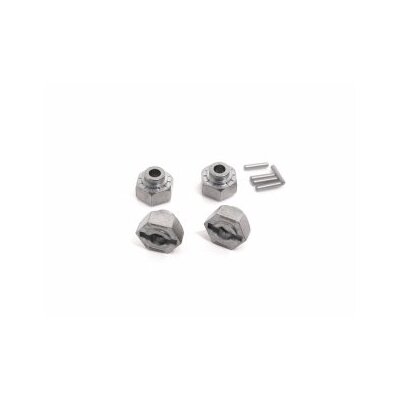 HPI Hex Wheel Hub 12mm (Silver/4pcs)