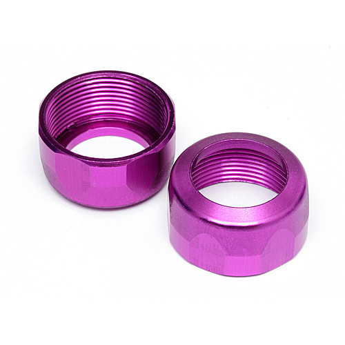 HPI SHOCK CAP 20X12MM (PURPLE/2PCS)