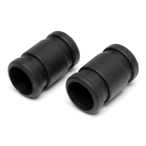 HPI SILICONE EXHAUST COUPLING (BLACK/HI