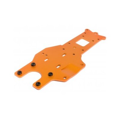 HPI Rear Chassis Plate (Orange)