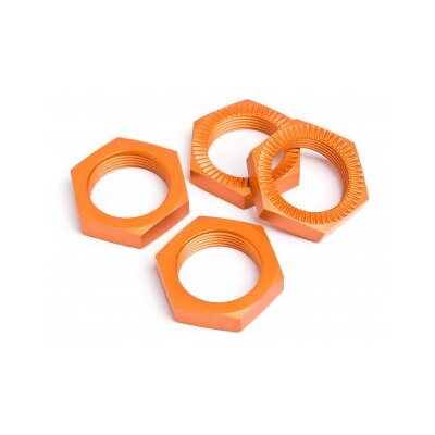 HPI Wheel Nut 24mm (Orange/2pcs)