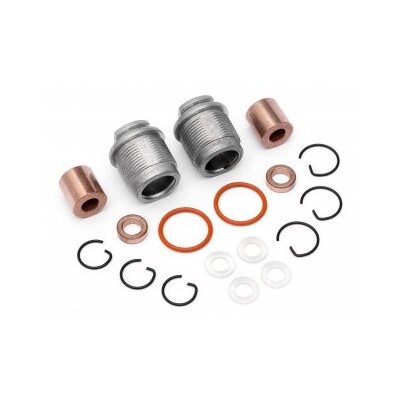 HPI VVC Heavy Duty Shock Bottom Cap Set