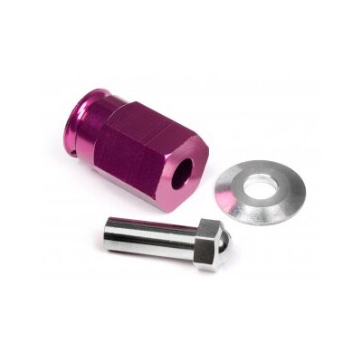 HPI Aluminium Wide Hex Hub 12mm (24mm Wide/Purple)