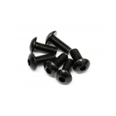 HPI Button Head Screw M5x12mm (Hex Socket/6pcs)