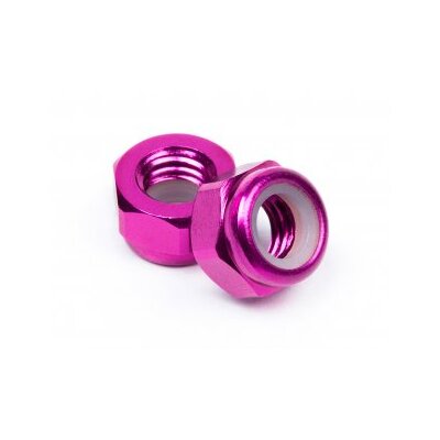 HPI Aluminium Lock Nut M5 (Purple/10pcs)