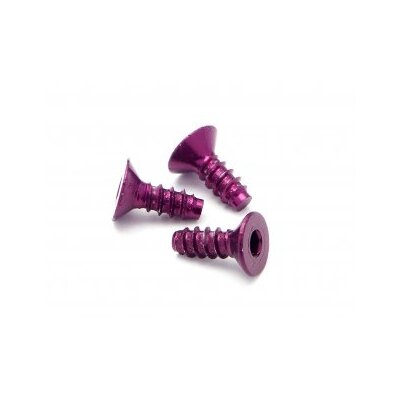 HPI Aluminium TP. Flat Head Screw M3x8mm (5pcs)