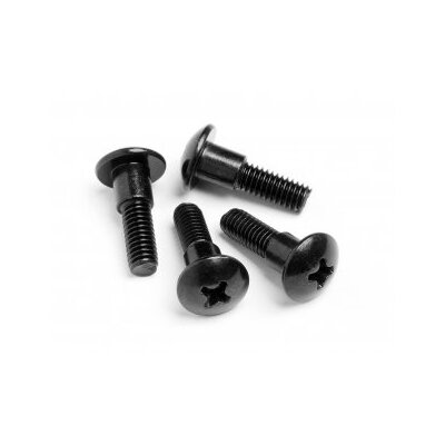 HPI Step Screw M4x15mm (4pcs)