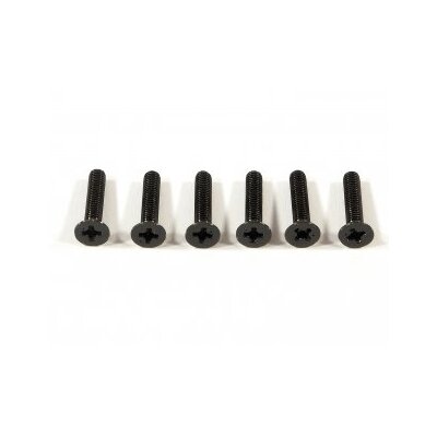 HPI Flat Head Screw M3x15mm (6pcs)