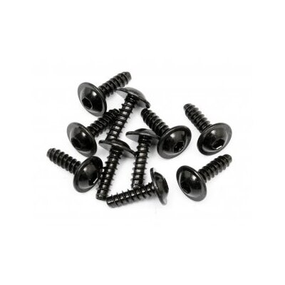 HPI TP. Flanged Screw M3x10mm (Hex Socket/10pcs)