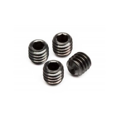 HPI Set Screw M4x4mm (4pcs)