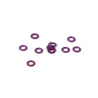 HPI Aluminium Washer 3x6x0.75mm (Purple/10pcs)