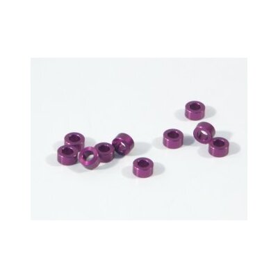 HPI Aluminium Washer 3x6x3.0mm (Purple/10pcs)