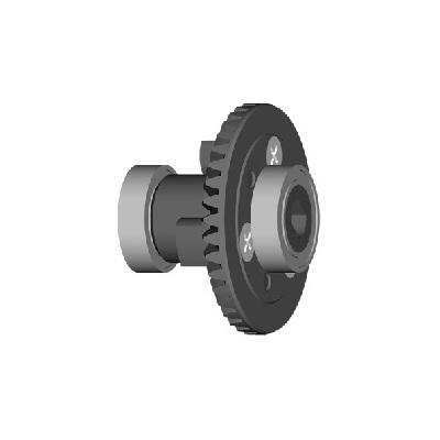 HSP Connect Box (W/Gear 38T) (ALUMINIUM)