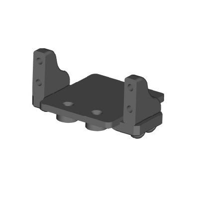 HSP Servo Mount 2P (ALUMINIUM) 2P
