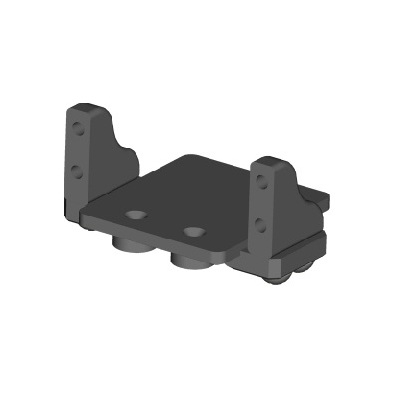 HSP ServoPlate W/Servo Mount