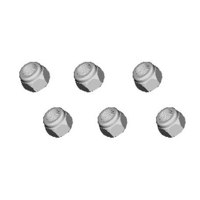 HSP Nylon Nuts M3