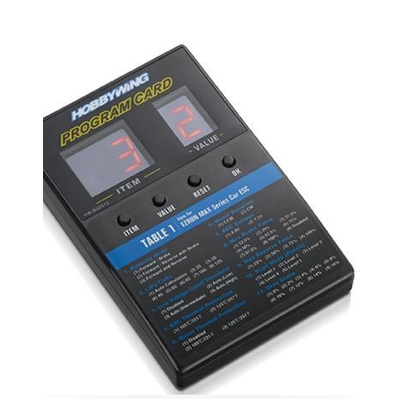 General LED  Program Card