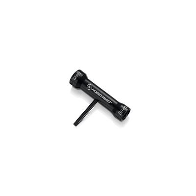 T socket wrench 8mm/10mm female+ 2mm hex
