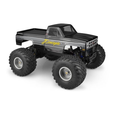 1982 GMC K10 Traxxas Stampede, Tamiya Clod Buster body (7" width & 10.50" wheelbase)
