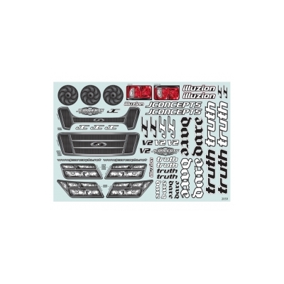 Truth / Dare Decal Sheet