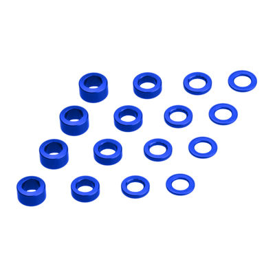 JConcepts - metric washer set (.5, 1,2 and 3mm thickness) 16pc. 
