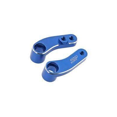 B6 | B6D | B6.1 Aluminum steering bellcranks - blue