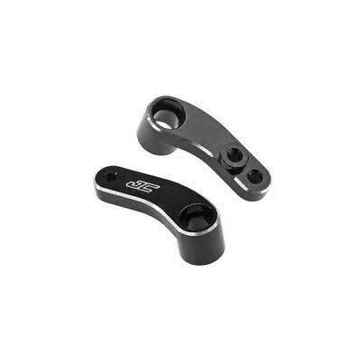 B6 | B6D | B6.1 Aluminum steering bellcranks - black