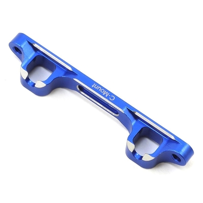 JConcepts B6/B6D Aluminum "C" Arm Mount (Blue)