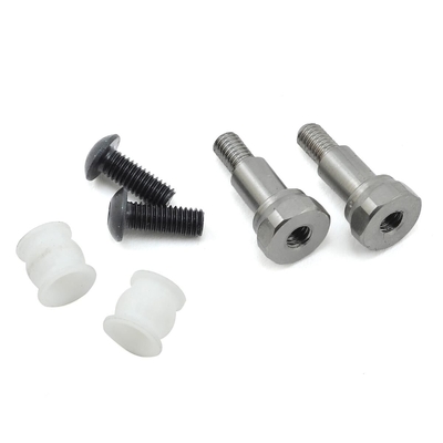 JConcepts B6/B6D Fin Short Titanium Shock Standoffs w/Bushing