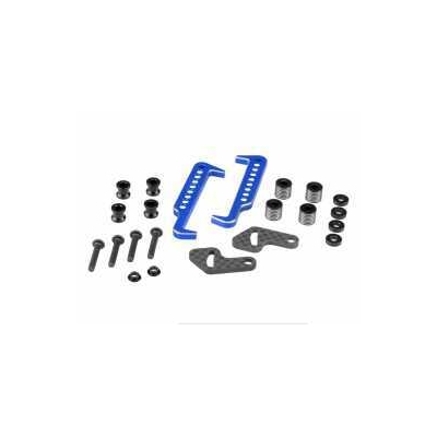 B6.1 | B6.1D | T6.1 | SC6.1, swing operated battery retainer set - blue