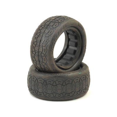 JConcepts Octagons 2.2" 4WD 1/10 Front Buggy Tires (2) (Green)