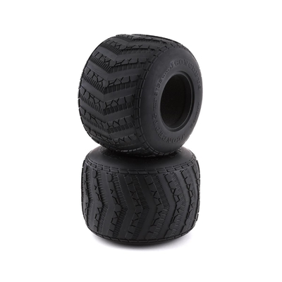 JConcepts Launch - Monster Truck tire - gold compound (Fits - #3377 2.6" MT wheel)