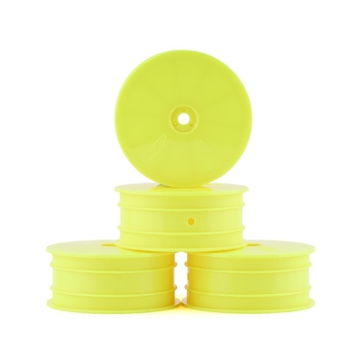 Mono - TLR 22X-4, B74.2, XRAY XB4, front wheel (yellow) - 4pc. 