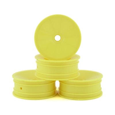 Mono - RC10, RC10B2, RC10B3 2.2" front wheel (yellow) - 4pc