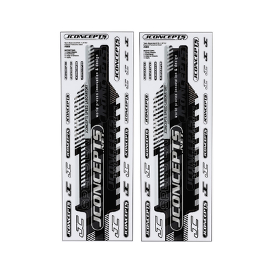 JConcepts - B74.2, B74.2 CE precut chassis protective sheet, 2pc